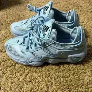 Adidas Originals FYW S-97 Glow Blue Casual Shoes EE5330 Women's 7.5